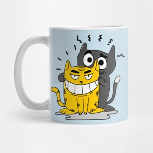 cat smile Mug